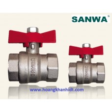 Van nước Sanwa bi tay bướm - BF (1/2'' - 3/4'')